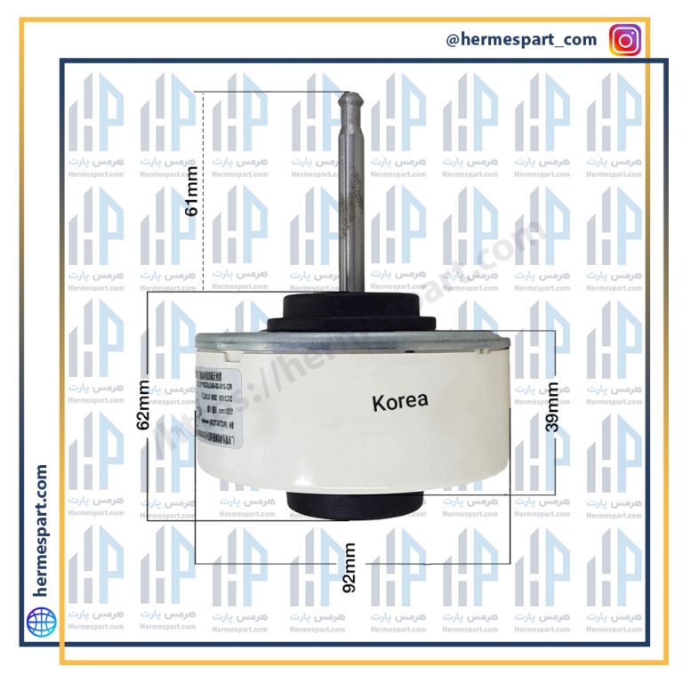 موتور فن داخلی کولر گازی 30 وات DC مدل RD-310-30-8A کولر پاناسونیک