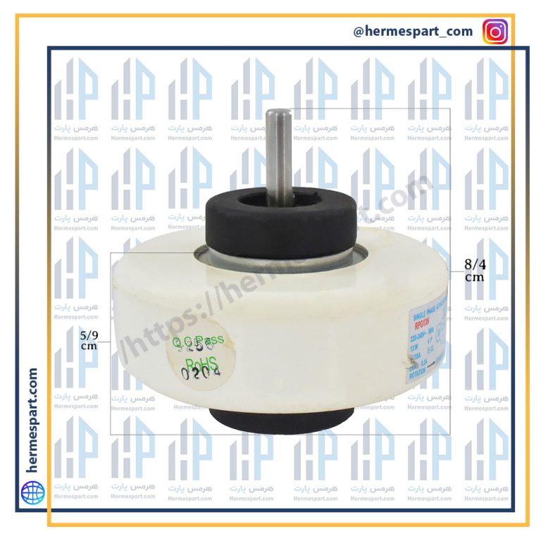 موتور فن داخلی کولر گازی گری مدل RPG13H