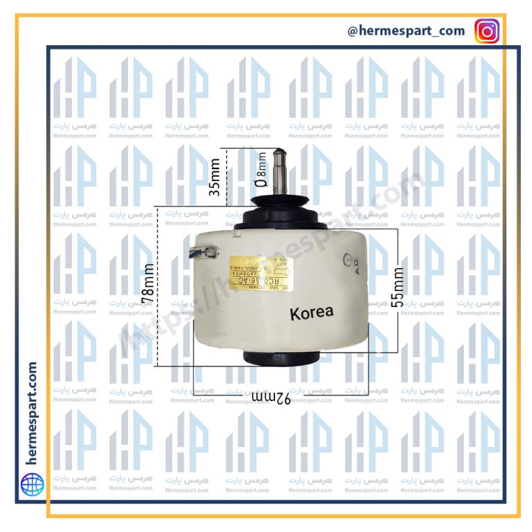 موتور فن داخلی کولر گازی میتسوبیشی 36 هزار مدل RC056J-AC
