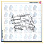 خرید و قیمت سبد ظرفشویی کندی | قیمت سبد ماشین ظرفشویی کندی