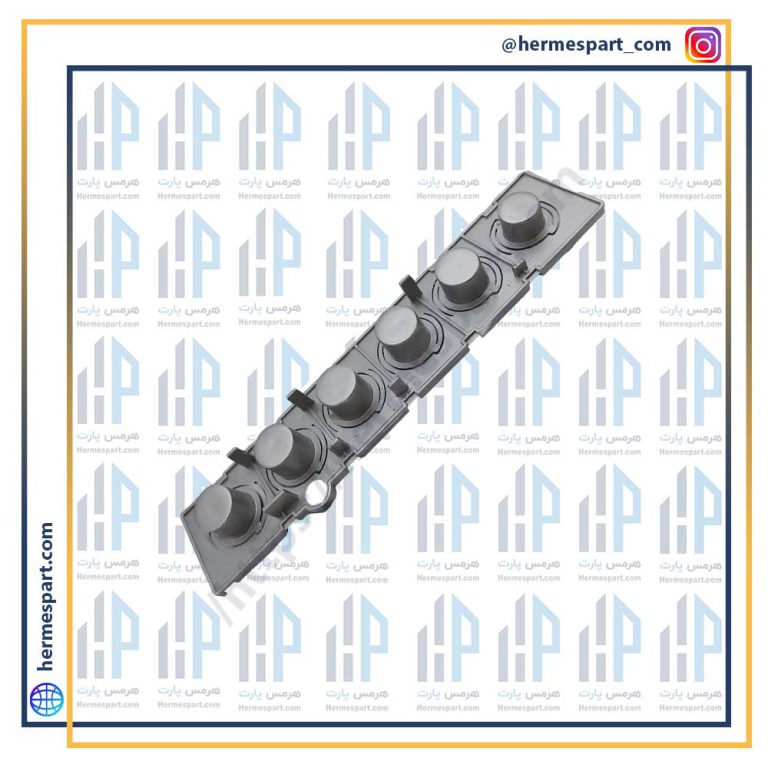 دکمه 6 تایی پنل ماشین لباسشویی سامسونگ سیلور