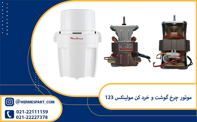 خرید موتور چرخ گوشت و خرد کن مولینکس 123