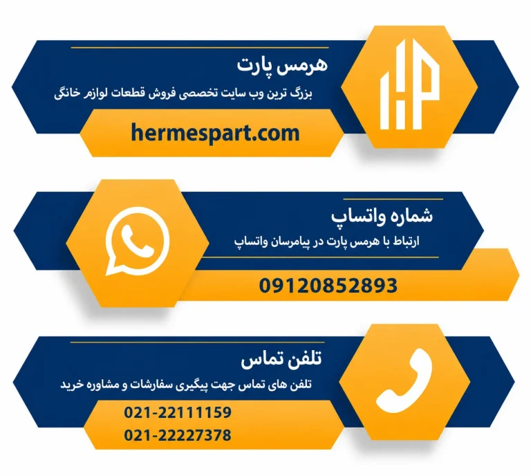 تماس با ما جدید هرمس پارت